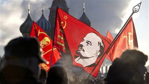 俄罗斯民众红场游行 纪念列宁逝世90周年_7.新时代资料_蓝星新时代网