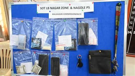 Hyderabad: 2 held for selling MDMA worth Rs 3 lakh in Nagole X Road