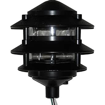Greenfield PL3TLEDBL Made in USA LED Weatherproof 3-Tier Pathlight ...