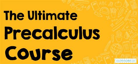 Image result for Free Precalculus Lessons and Worksheets