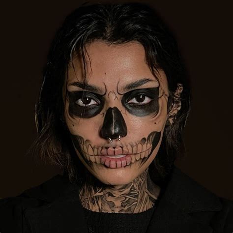 Skeleton Face Painting Designs