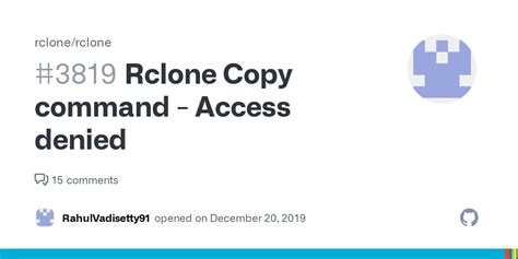 Image result for Rclone Copy Example Command