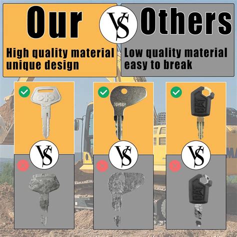 MANUTEX 58 Heavy Equipment Keys Master Set for Bob-cat India | Ubuy