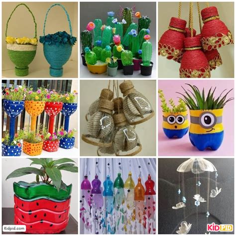 Plastic Bottle Crafts 的图像结果