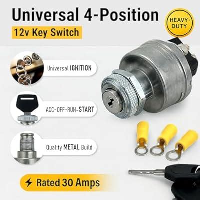 MGISpeedWare MGI SpeedWare 4-Position Universal Ignition Key India | Ubuy