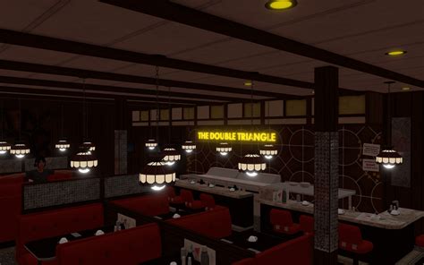 VX Room The Double Triangle Diner - What i am working on - Klub Exile