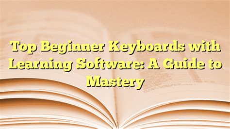 Image result for Beginner Keyboard
