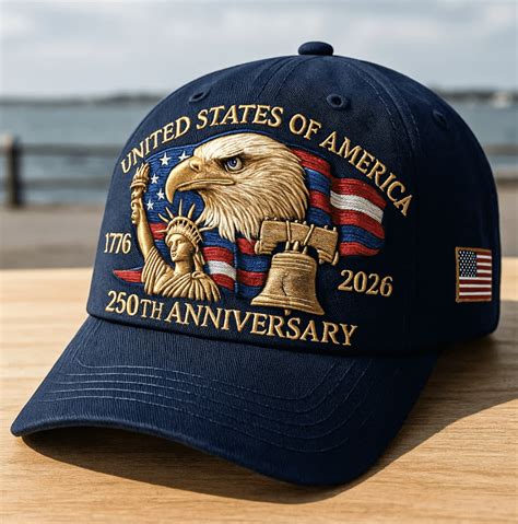 Eagle & Liberty–United States 250th Anniversary Hat - Walmart.com