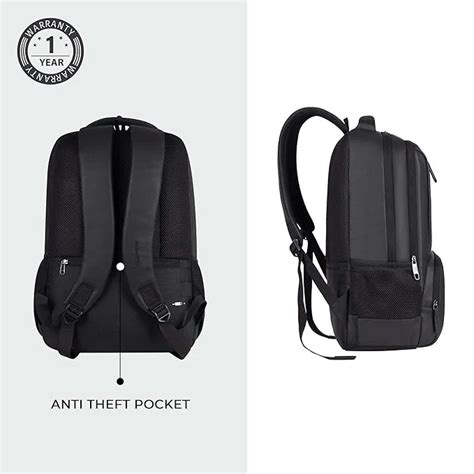 Vault Faux Leather 30L Laptop Backpack | Water-Resistant Office ...