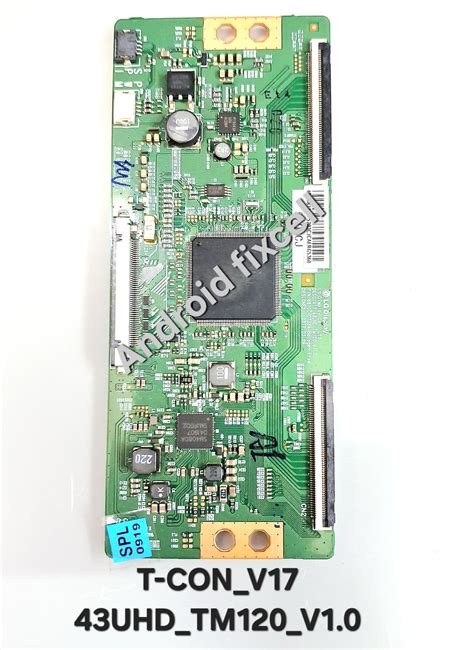 V_17 43UHD_TM120_V1.0 T-CON BOARD
