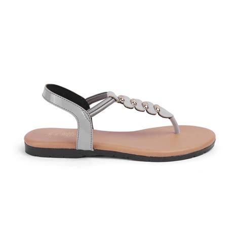 Buy Grey Women's Flats - The Velencia TMS-3 Grey | Tresmode