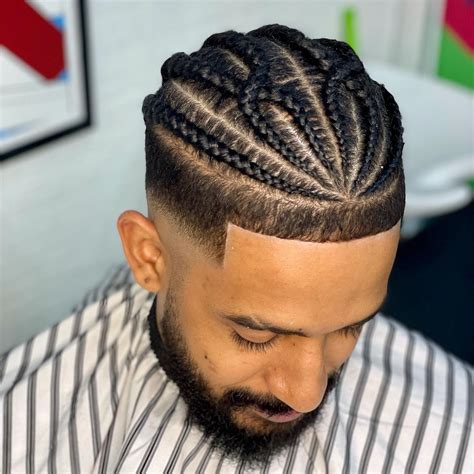 Mens Braids Short Hair