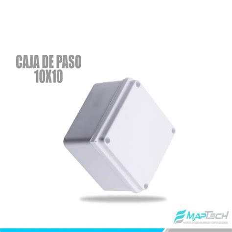 Caja de Paso 10x10 PVC - Maptech Perú