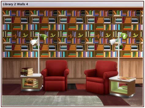 Image result for Sims 4 Library Designs