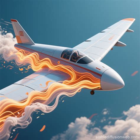 Laminar vs Turbulent Flow Over Airfoil | Stable Diffusion Online