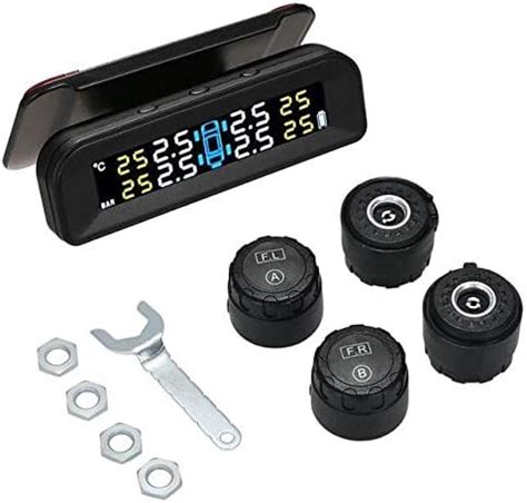 SensAiry Pro Bluetooth LE Tyre Pressure Monitoring System (TPMS) - 4 ...