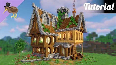 Medieval Minecraft House Tutorial W.12.2 的图像结果