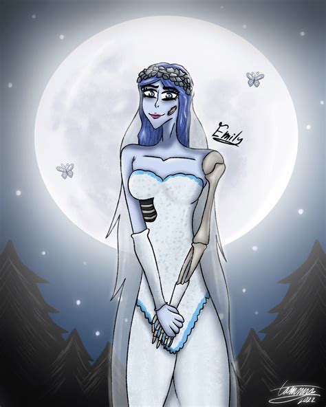 Image result for Tim Burton Corpse Bride Emily and Victor