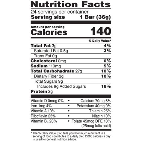 Rice Krispies Cereal Nutrition Facts | Besto Blog