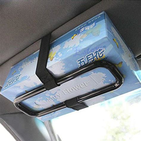 ELECTROPRIME E407 Useful Car Tissue Box Holder Automobile Seat Back ...
