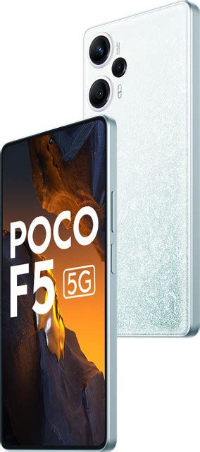 POCO F5 5G (Snowstorm White, 256 GB) (8 GB RAM)