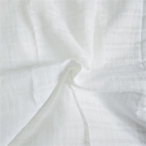(PRE-CUT 1.40 METER) ( Width 60 Inches )Pure Cotton Mul White Fabric W ...