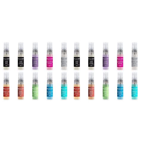 Buy Bella Vita Luxury Trial Pack of 20 x 5ml Pocket Perfumes for Men ...