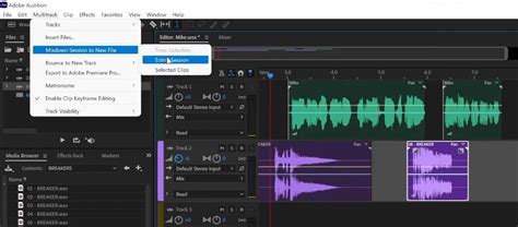 How to Record Audio with Adobe Audition?