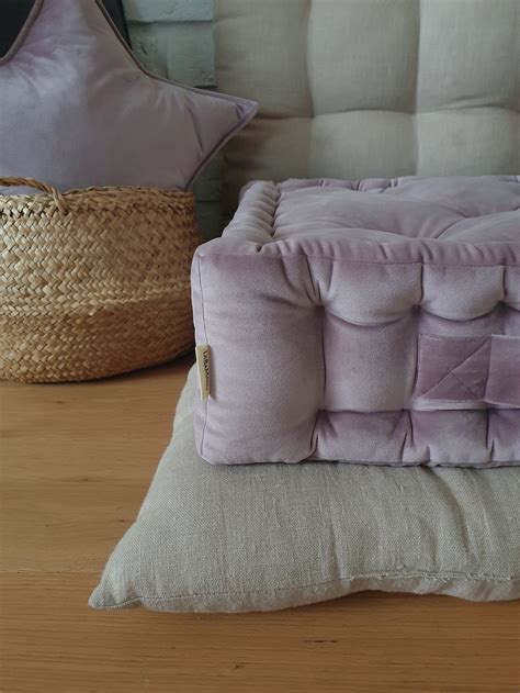 Stylish Pouf Floor Pillow To Upgrade