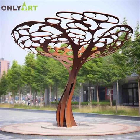 Art Abstract Metal Tree Sculptures OAS-TS2 - salestatue