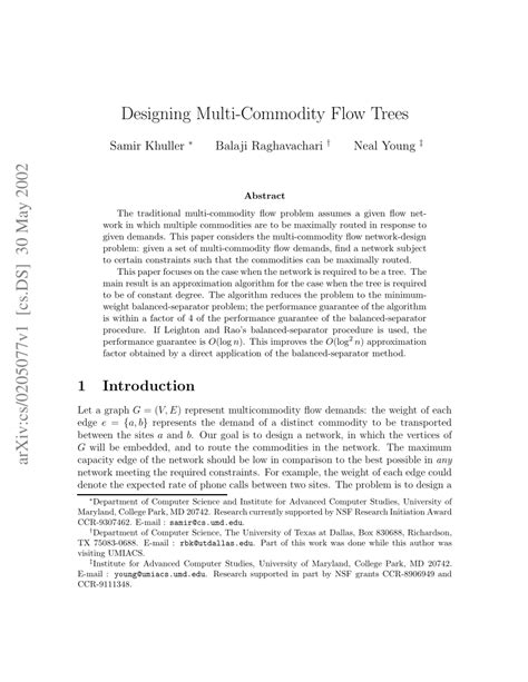 Image result for Multi Commodity Flow