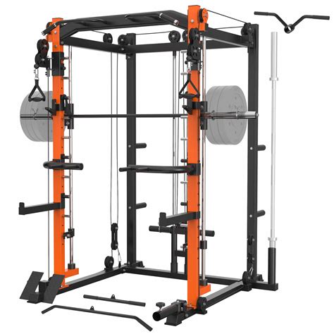 MAJOR LUTIE LUTIE Power Cage Smith Machine - Home Gym Total Body India ...