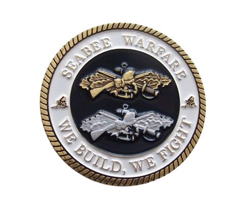 Combat Seabee Warfare Coin - Seabee Museum and Memorial Park