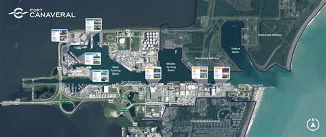 Port Canaveral Cruise Terminal Map