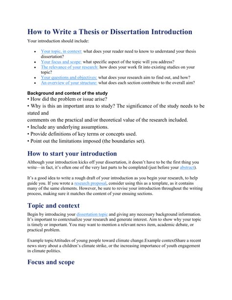 Image result for How to Write Dissertation Introduction