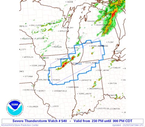 Severe Thunderstorm Watch issued for developing boomers heading toward ...