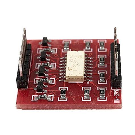 ELECTROPRIME HW-399 4-Channel Optocoupler Isolation Module for Arduino ...