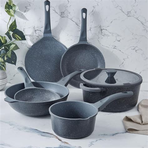 Buy Marshmallow Adele Aluminium Non-Stick Crepe Pan with Handle - 47cm ...