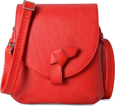 Baggit Women Red PU Sling Bag Red - Price in India | Flipkart.com