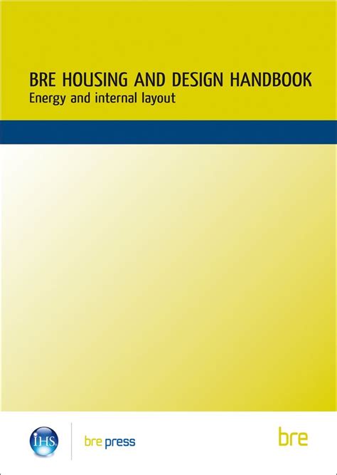 Buy BRE Housing Design Handbook: Energy and Internal Layout (BR 253 ...
