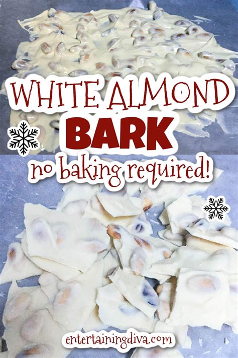 White chocolate almond bark is the ultimate easy treat! Make this no ...