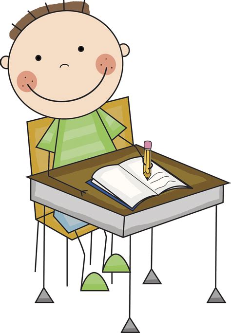 Pix For > Clip Art Children Writing - Cliparts.co