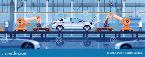 Industrial Robots Building Cars 的图像结果