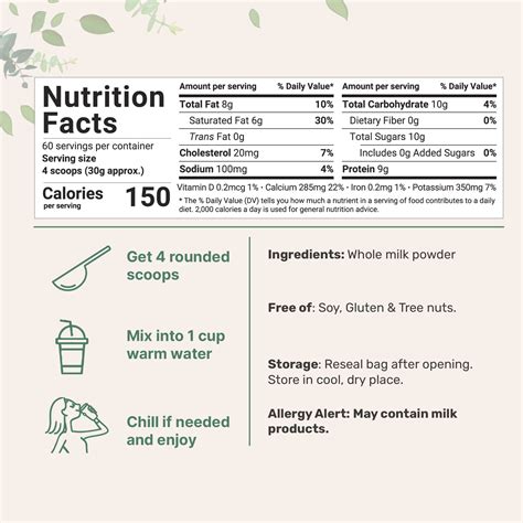 Buy Whole Milk Powder | High-Quality Powdered Whole Milk – Micro ...