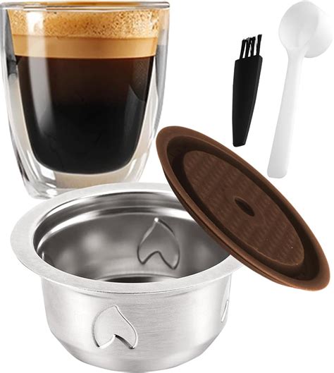 Amazon.com: Reusable Coffee Pods (7.77oz/230ml Coffee Cup), Stainless ...
