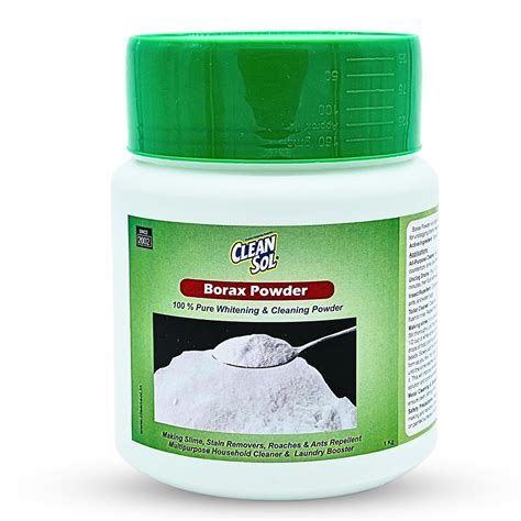 Cleansol Borax Powder for Cleaning & Making Slime - 1 Kg : Amazon.in ...