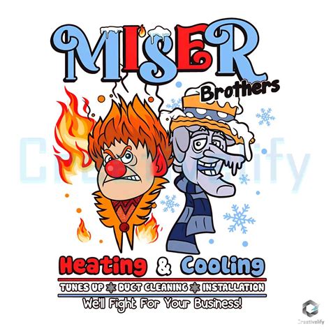 Miser Brothers Christmas PNG Year Without Santa Claus File - CreativeLify