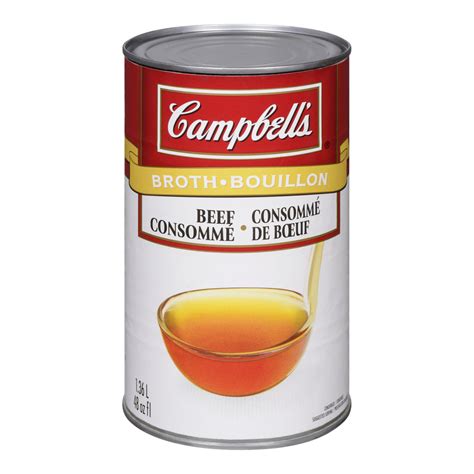 Soup Beef Consomme - 12 x 1.36 L - Campbell's Soup - Restaurant and Fo ...
