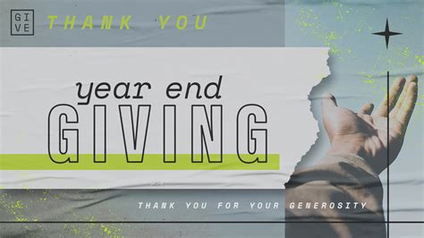 Year End Giving — The Life Church