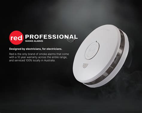 RACP Wireless Wall Controller - Red Smoke Alarms